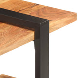 NNEVL TV Cabinet 130x40x40 cm Solid Acacia Wood
