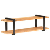 NNEVL TV Cabinet 130x40x40 cm Solid Acacia Wood