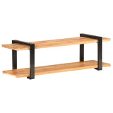NNEVL TV Cabinet 130x40x40 cm Solid Acacia Wood