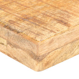 NNEVL TV Cabinet 160x40x40 cm Solid Rough Mango Wood