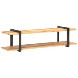 NNEVL TV Cabinet 160x40x40 cm Solid Rough Mango Wood
