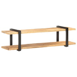 NNEVL TV Cabinet 160x40x40 cm Solid Rough Mango Wood