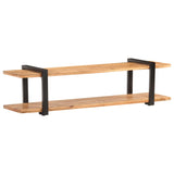 NNEVL TV Cabinet 160x40x40 cm Solid Acacia Wood
