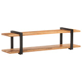 NNEVL TV Cabinet 160x40x40 cm Solid Acacia Wood