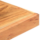 NNEVL TV Cabinet 160x40x50 cm Solid Acacia Wood