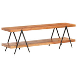 NNEVL TV Cabinet 160x40x50 cm Solid Acacia Wood