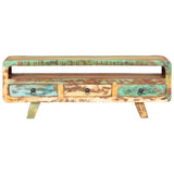 NNEVL TV Cabinet 117x30x41 cm Solid Reclaimed Wood