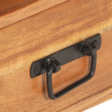 NNEVL TV Cabinet 150x30x45 cm Solid Acacia Wood