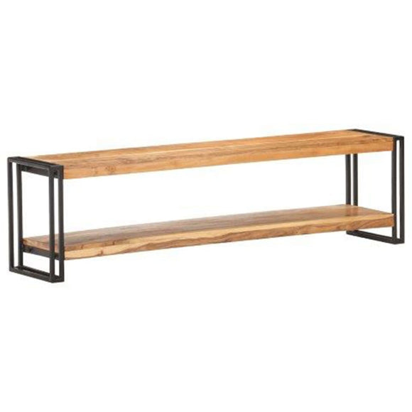 NNEVL TV Cabinet 150x30x40 cm Solid Acacia Wood