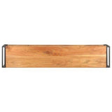 NNEVL TV Cabinet 150x30x40 cm Solid Acacia Wood