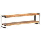 NNEVL TV Cabinet 150x30x40 cm Solid Acacia Wood
