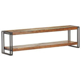 NNEVL TV Cabinet 150x30x40 cm Solid Reclaimed Wood