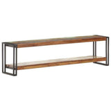 NNEVL TV Cabinet 150x30x40 cm Solid Reclaimed Wood