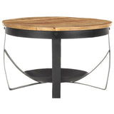 NNEVL Coffee Table Ø68x43 cm Rough Mango Wood
