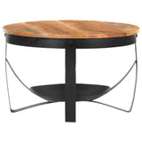 NNEVL Coffee Table Ø68x43 cm Solid Acacia Wood