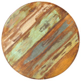 NNEVL Coffee Table Ø68x43 cm Solid Reclaimed Wood