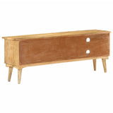 NNEVL TV Cabinet 140x30x50 cm Solid Mango Wood