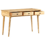 NNEVL Console Table 120x50x78 cm Solid Mango Wood
