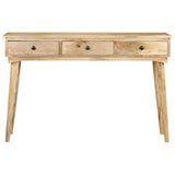 NNEVL Console Table 120x50x78 cm Solid Mango Wood