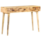 NNEVL Console Table 115x35x76 cm Solid Mango Wood