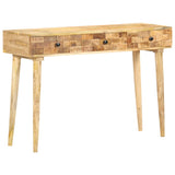 NNEVL Console Table 115x35x76 cm Solid Mango Wood