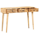 NNEVL Console Table 115x35x76 cm Solid Mango Wood