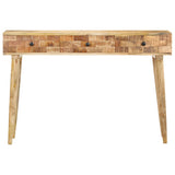 NNEVL Console Table 115x35x76 cm Solid Mango Wood