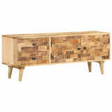 NNEVL TV Cabinet 120x30x45 cm Solid Mango Wood