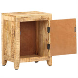 NNEVL Bedside Cabinet 30x40x50 cm Solid Mango Wood