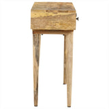 NNEVL Console Table 115x35x76 cm Solid Mango Wood