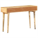 NNEVL Console Table 115x35x76 cm Solid Mango Wood