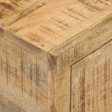 NNEVL TV Stand Rough Mango Wood