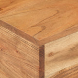 NNEVL Side Table 30x30x33 cm Solid Acacia Wood