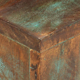 NNEVL Coffee Table 68x68x41 cm Solid Reclaimed Wood