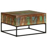 NNEVL Coffee Table 68x68x41 cm Solid Reclaimed Wood