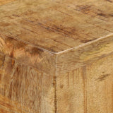NNEVL Console Table 120x30x75 cm Rough Mango Wood