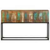 NNEVL Console Table 120x30x75 cm Solid Reclaimed Wood