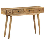NNEVL Console Table 118x30x77 cm Solid Mango Wood