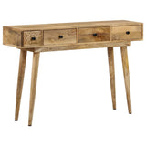 NNEVL Console Table 118x30x77 cm Solid Mango Wood