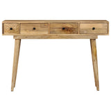 NNEVL Console Table 118x30x77 cm Solid Mango Wood