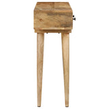 NNEVL Console Table 118x30x77 cm Solid Mango Wood