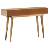 NNEVL Console Table 118x30x77 cm Solid Mango Wood