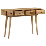 NNEVL Console Table 118x30x77 cm Solid Mango Wood