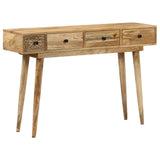 NNEVL Console Table 118x30x77 cm Solid Mango Wood
