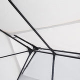 NNEVL Gazebo White 3x4 m