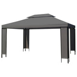 NNEVL Gazebo Anthracite 3x4 m