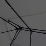 NNEVL Gazebo Anthracite 3x4 m