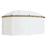 NNEVL Gazebo Cream White 5.3x3.5x2.65 m