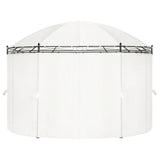 NNEVL Gazebo Cream White 5.3x3.5x2.65 m