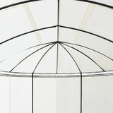 NNEVL Gazebo Cream White 5.3x3.5x2.65 m
